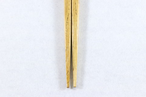 弁当用果実の箸 栗の先