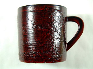 漆器のコーヒーカップ